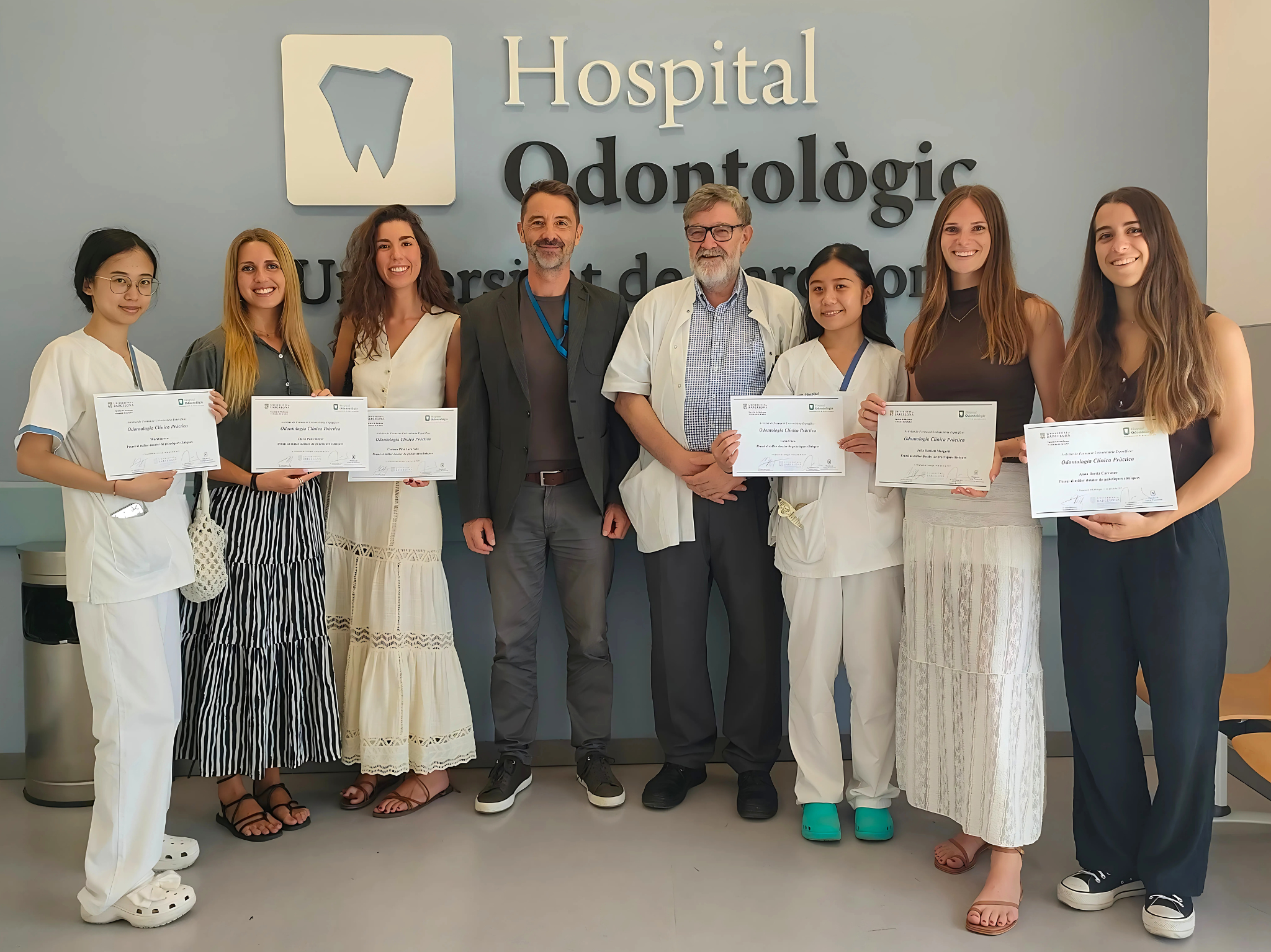 Lliurament de premis del Curs d'Estiu d'Odontologia 2024.