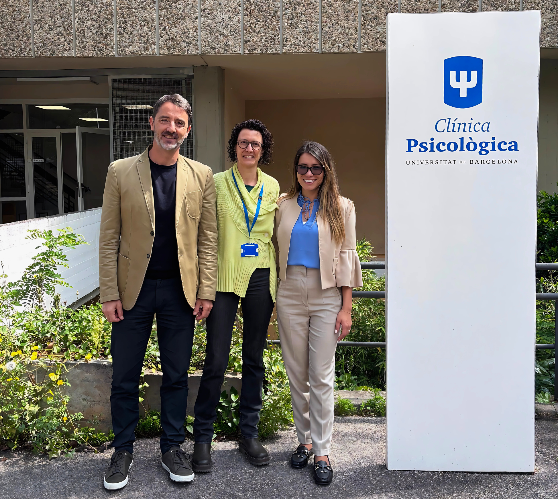 Visita institucional de la Universidad CES al Centre de Serveis de Psicologia UB.