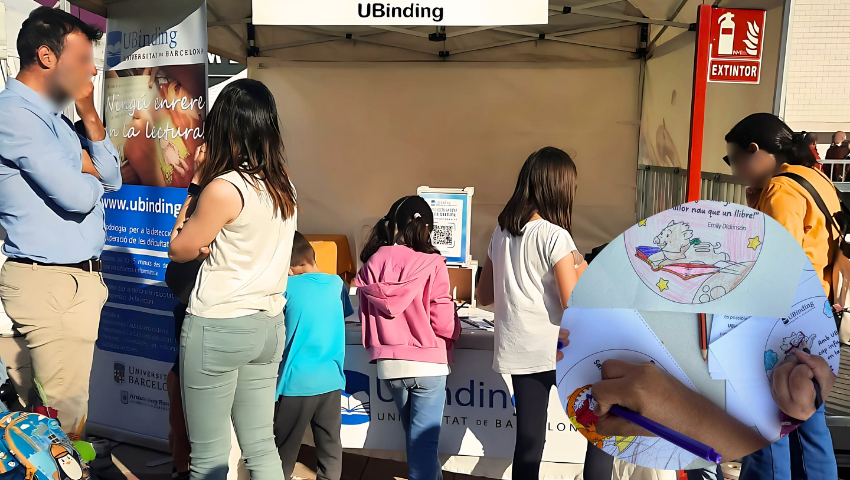 Una parada per la lectura: Sant Jordi amb UBinding.