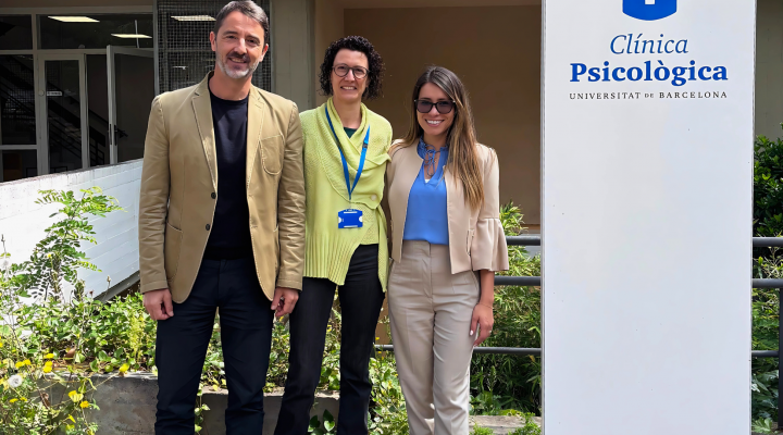 Visita institucional de la Universidad CES al Centre de Serveis de Psicologia UB.