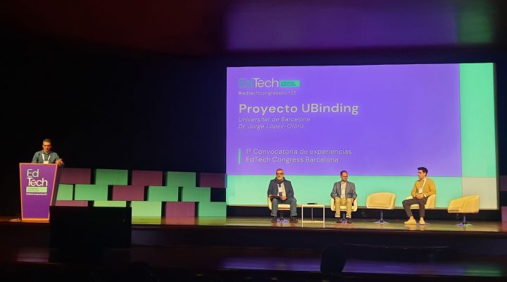 La metodologia UBinding, reconeguda com a Experiència Exemplar a l' EdTech de Barcelona