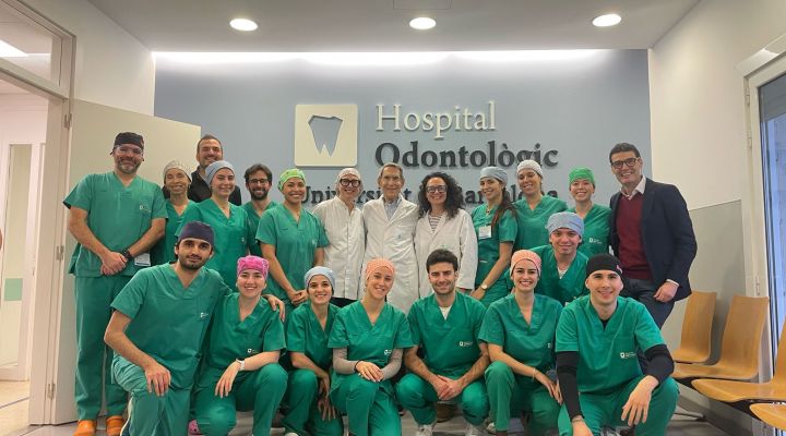L'Hospital Odontològic UB  rep la visita del Dr. Paul Levi, professor de la Harvard School of Dental Medicine