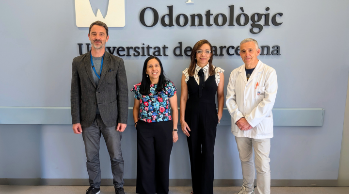 Visita institucional de la UNITEC a l'Hospital Odontològic UB.